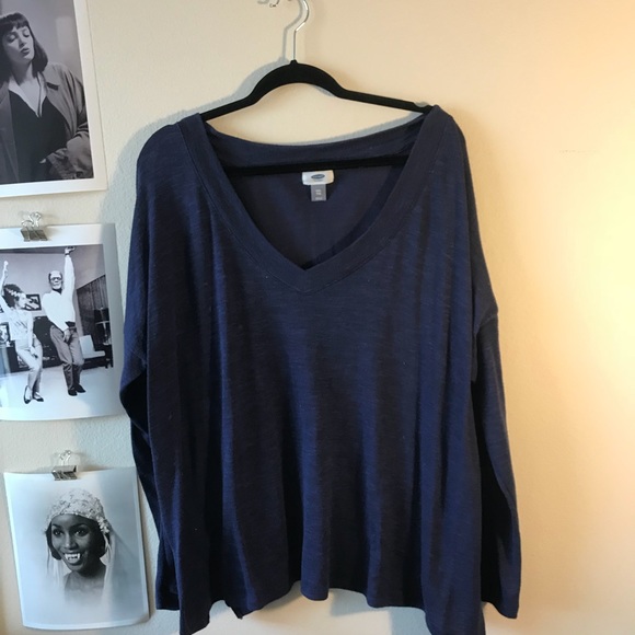 Old Navy Tops - Old Navy Blue Long Sleeve XXL